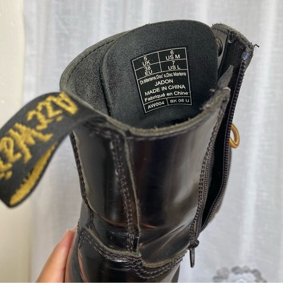 SOLD dr. marten jadon platform boots - Picture 4 of 9